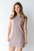 Mini Dress in taupe