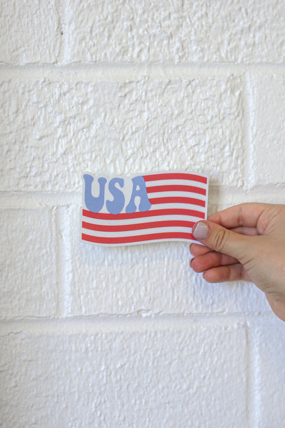 USA Flag Sticker