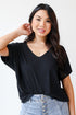 black Everyday Tee