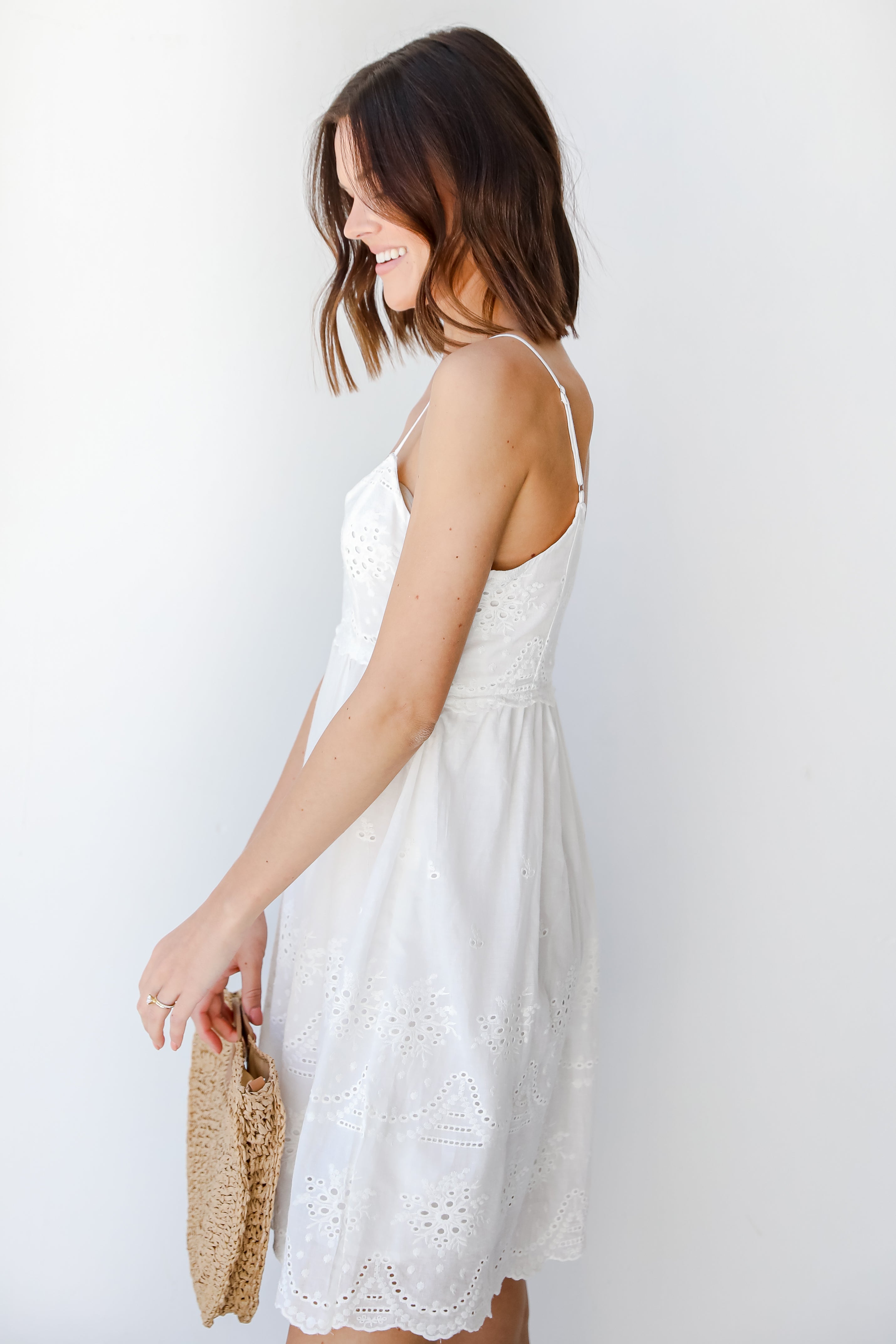 Eyelet Dress side view