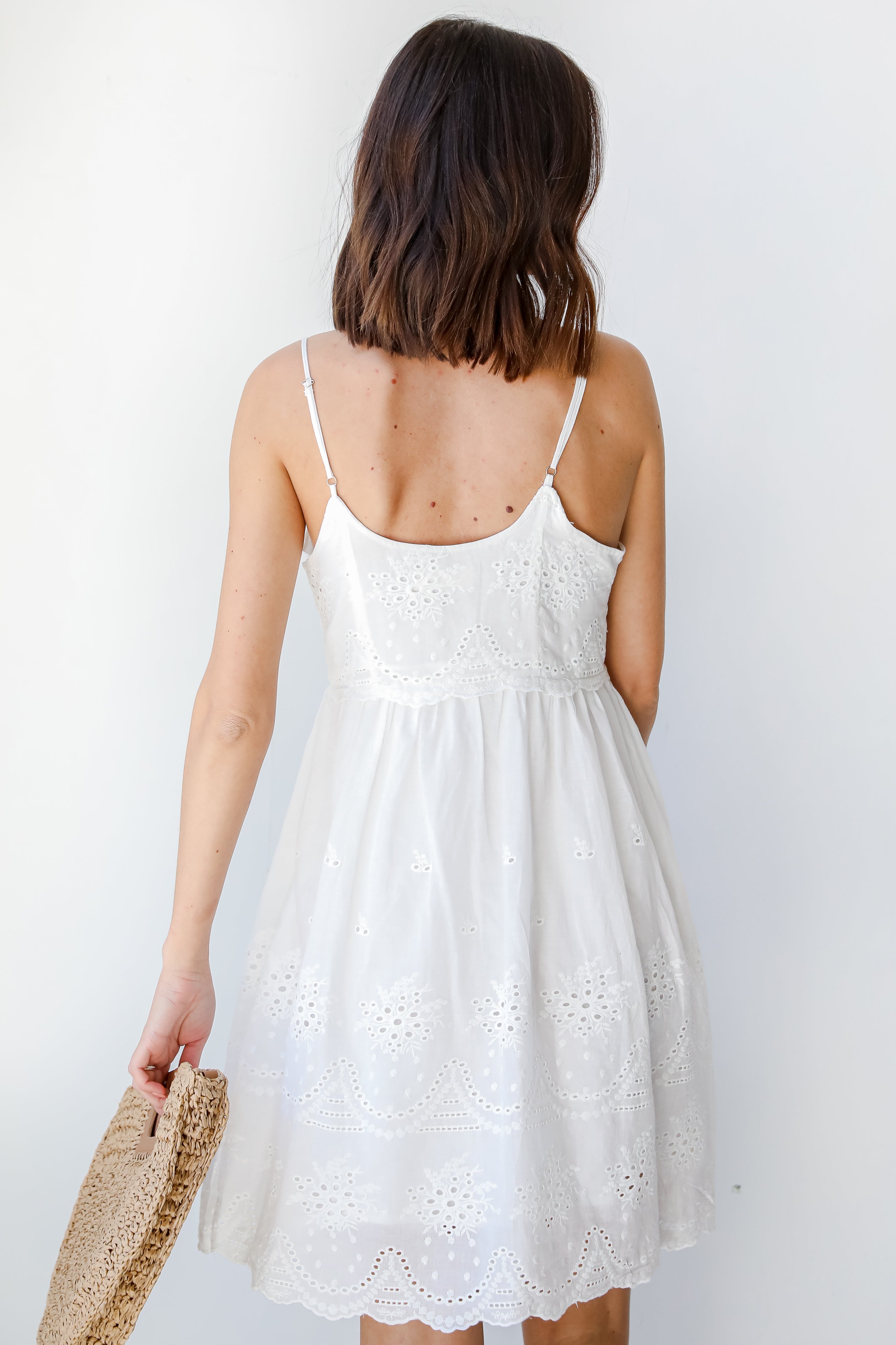 Eyelet Dress back view