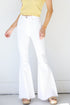 White Flare Jeans